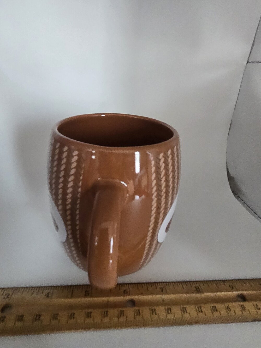 Galerie Novelty Sock Monkey Double Handle Coffee Mug Multicolor - Picture 7 of 9